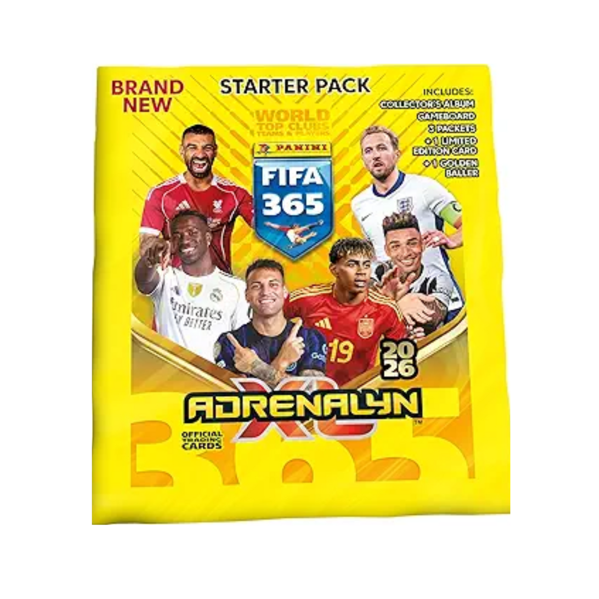 Panini FIFA 365 Adrenalyn XL Trading Cards - Starter Pack - None