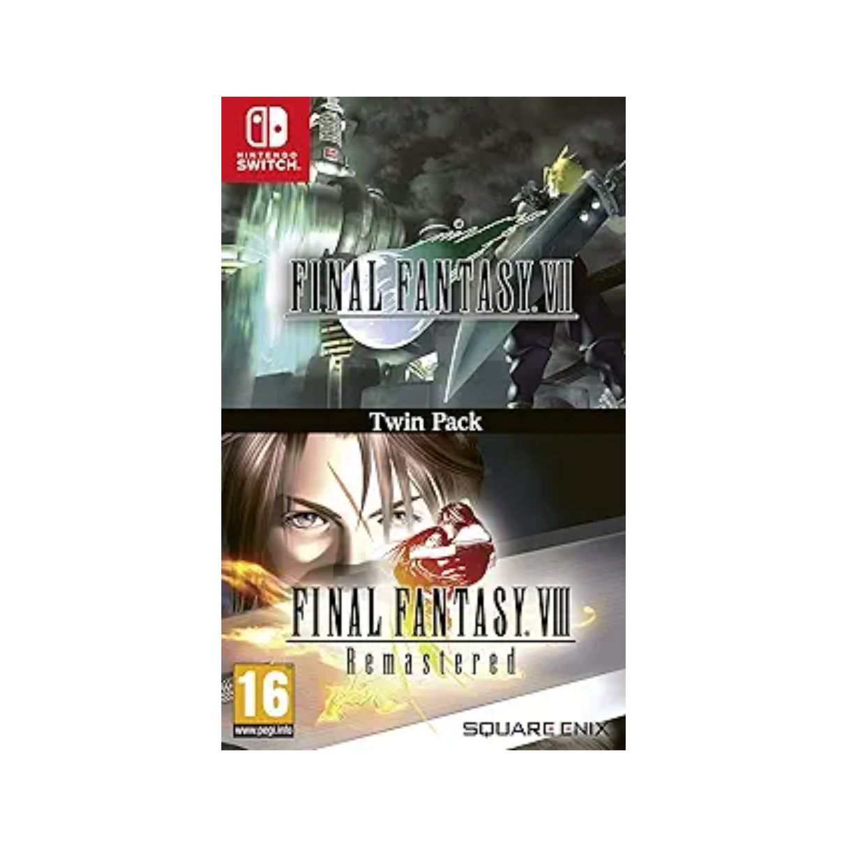 Final Fantasy VII & Final Fantasy VIII Remastered Twin Pack (Switch)