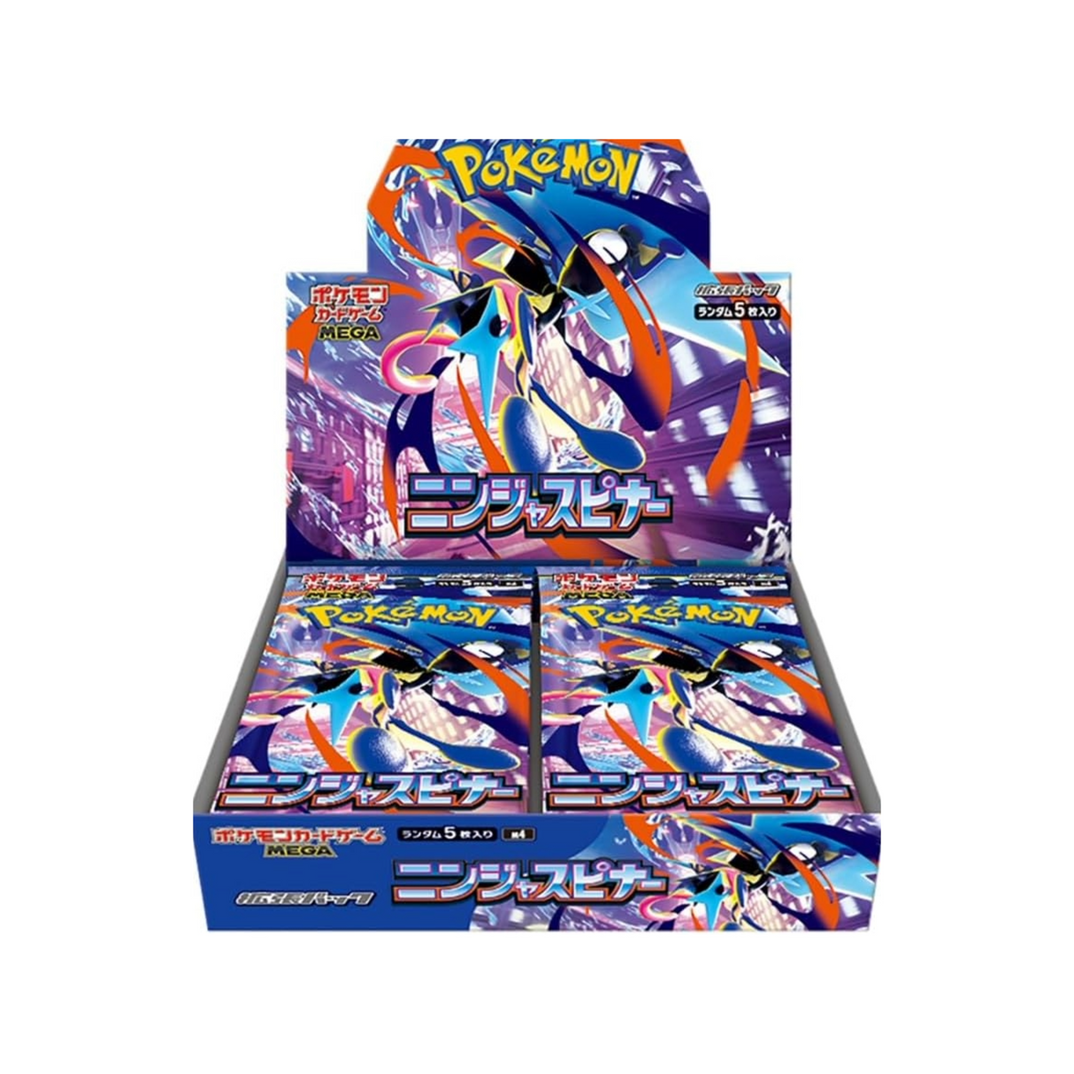 Pokémon Card Game Mega Expansion Pack Ninja Spinner Box (JP)