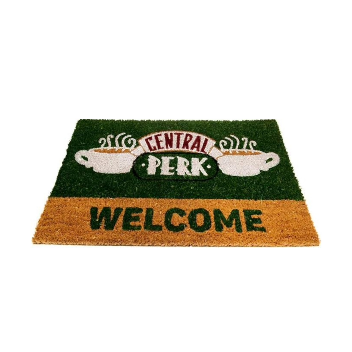Pyramid International Friends Central Perk Officially Licensed Doormat, Green