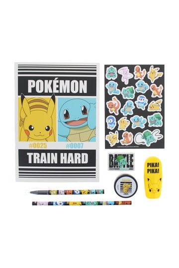 Pokémon Stationery Set 7-piece