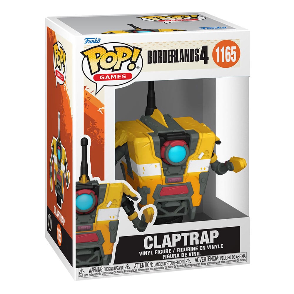 Borderlands 4 Funko POP! Games: Claptrap – 9cm #1165