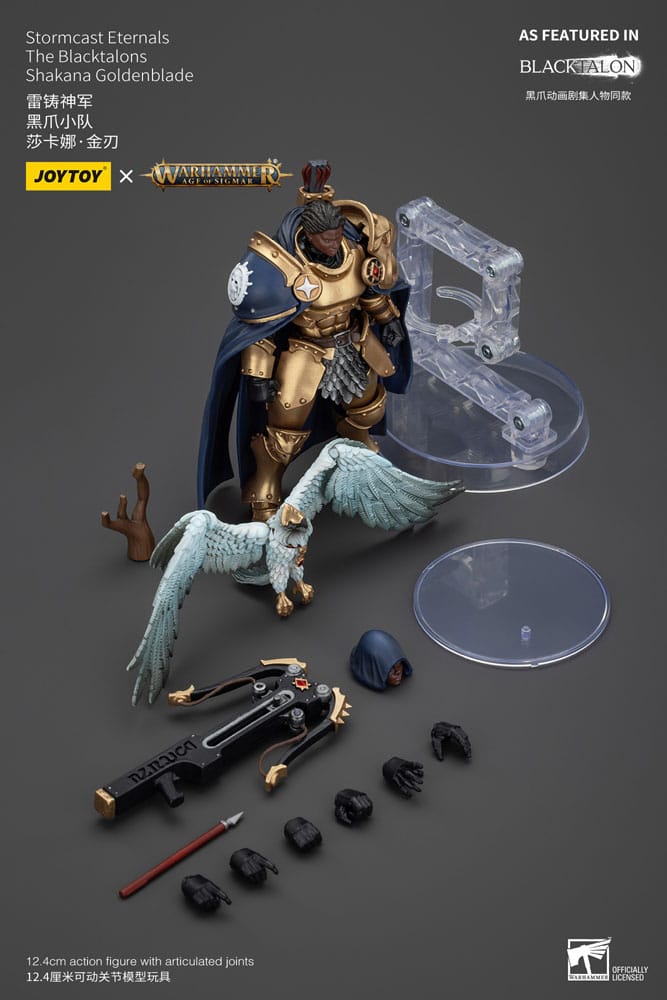 Warhammer Age of Sigmar: Stormcast Eternals – Shakana Goldenblade Action Figure