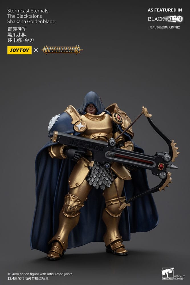 Warhammer Age of Sigmar: Stormcast Eternals – Shakana Goldenblade Action Figure