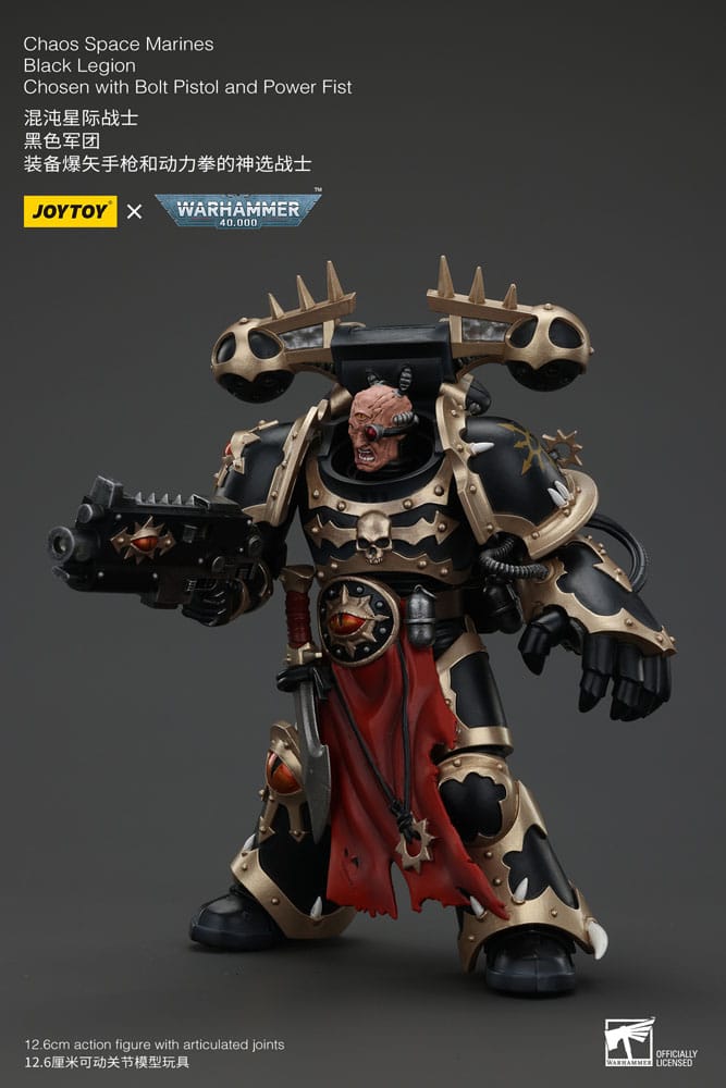 Warhammer 40k: Black Legion Chosen Action Figure (20cm)