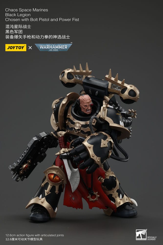 Warhammer 40k: Black Legion Chosen Action Figure (20cm)