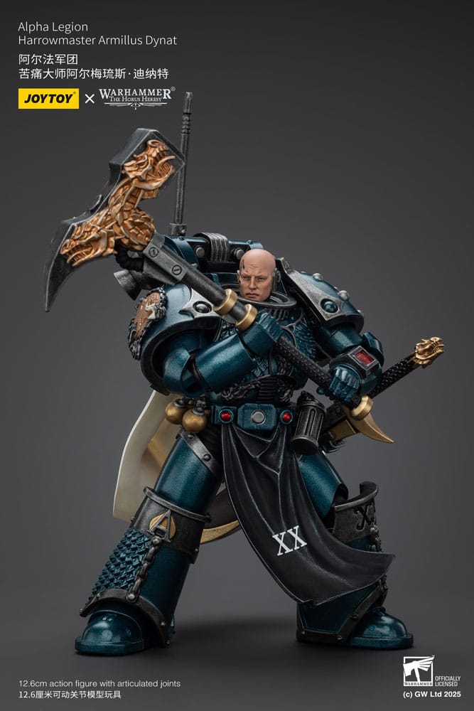 Warhammer: The Horus Heresy – Alpha Legion Harrowmaster Armillus Dynat Premium Figure