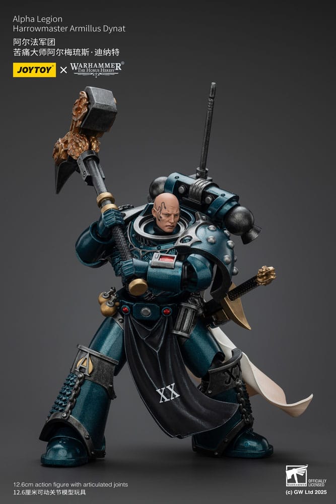 Warhammer: The Horus Heresy – Alpha Legion Harrowmaster Armillus Dynat Premium Figure
