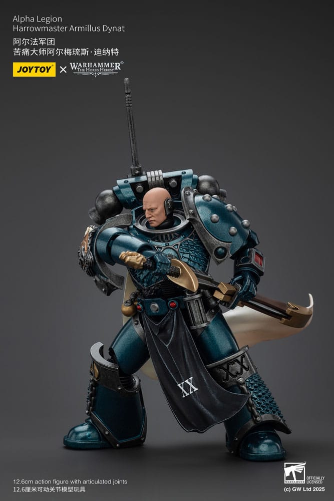 Warhammer: The Horus Heresy – Alpha Legion Harrowmaster Armillus Dynat Premium Figure