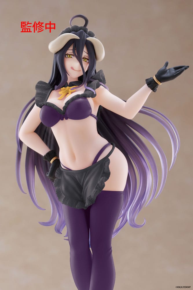 Overlord Coreful PVC Statue: Albedo (Maid Renewal Edition) - 18cm (Small Damage To Box)