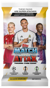 Topps Match Attax Booster Packs Single