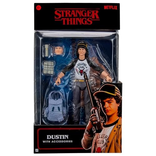 Stranger Things Season 5: Upside Down 6-Inch Collector Figure - Dustin Henderson