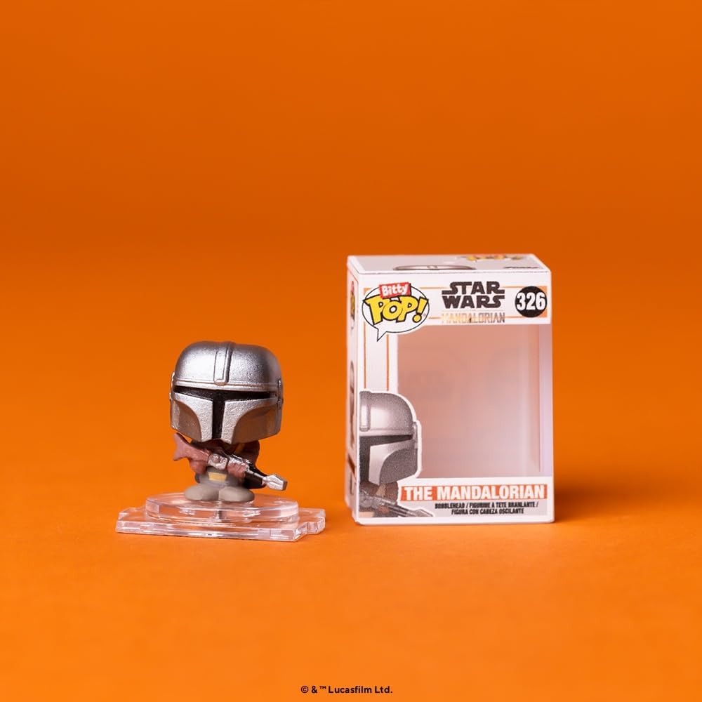 Funko Bitty POP!: the Mandalorian Bitty Pop! Kuiil Bitty Pop! Offworld Jawa and a Mystery Bitty Pop! Figure - 0.9 Inch (2.2 Cm)