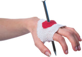Thumbtack in the finger prank and trap.