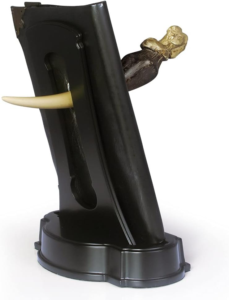 The Noble Collection Harry Potter Basilisk Fang and Tom Riddle Diary Sculpture - 9in (23cm) Resin Horxcrux Replica - Officially Licensed
