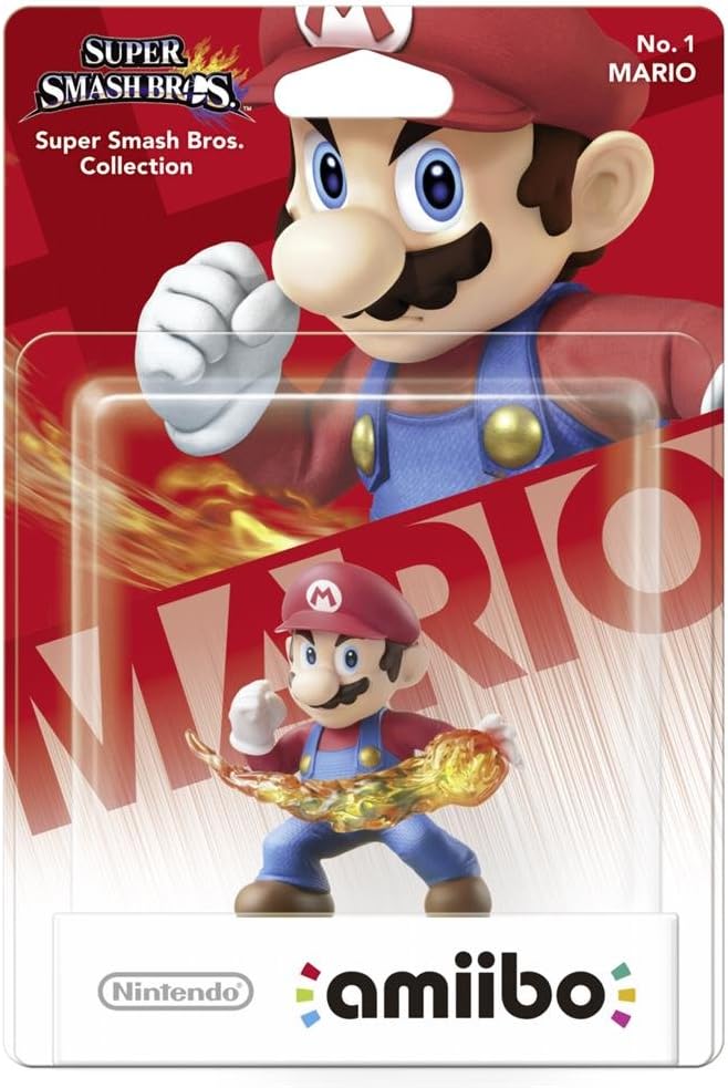 Mario No.1 Amiibo Super Smash Bros Series