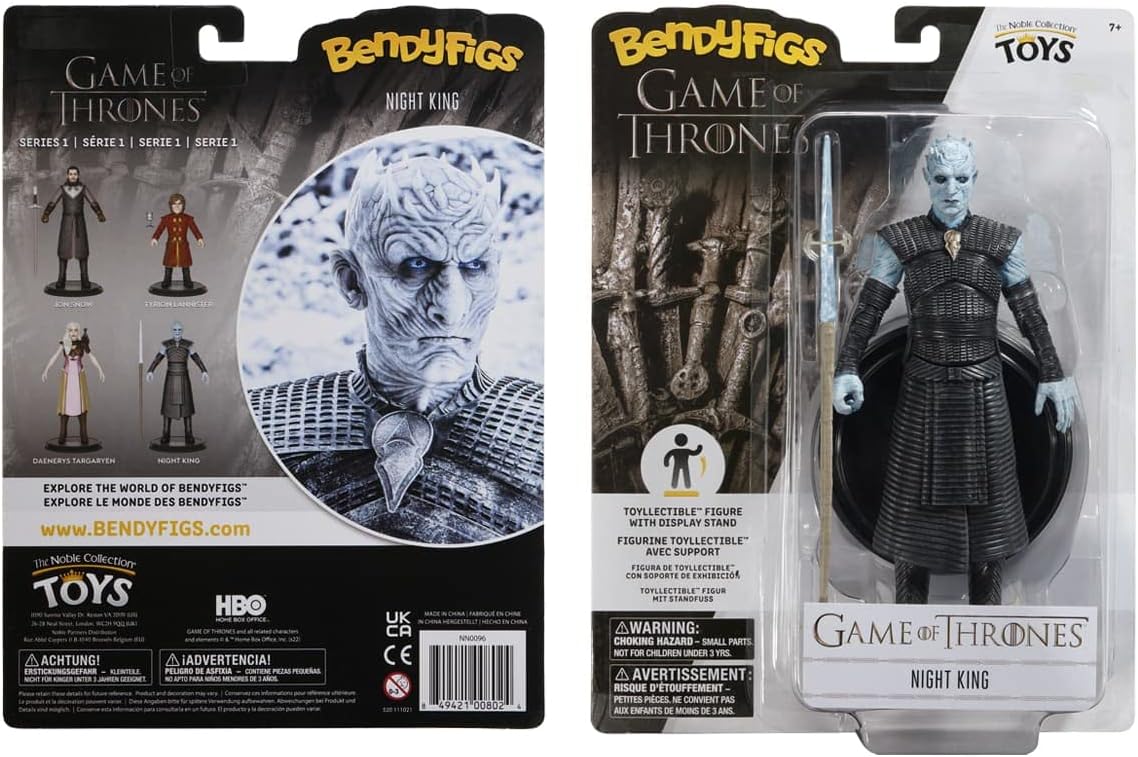 BendyFigs: Game of Thrones The Night King - The Noble Collection