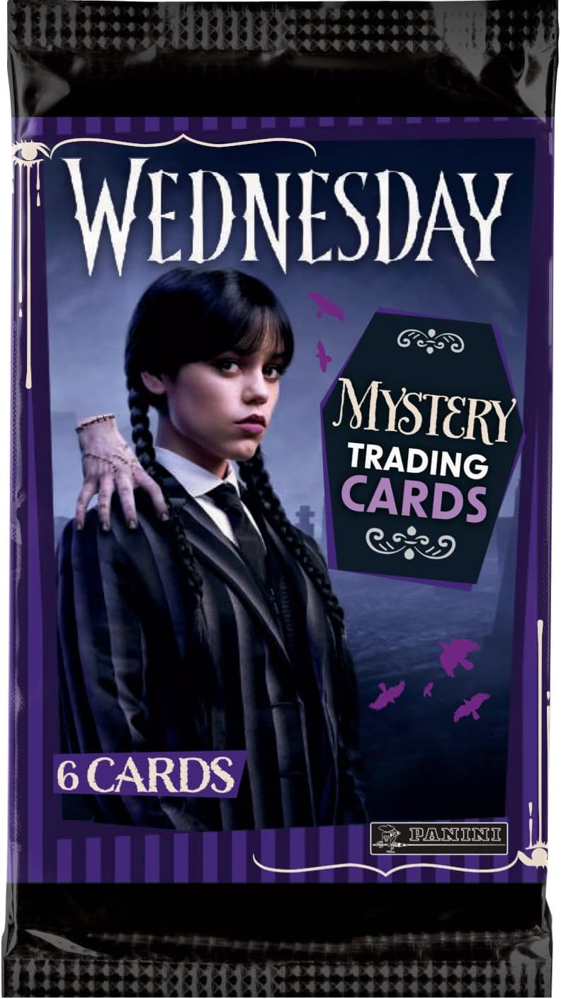 Panini Wednesday Trading Cards - Mystere Box of 24 Sleeves
