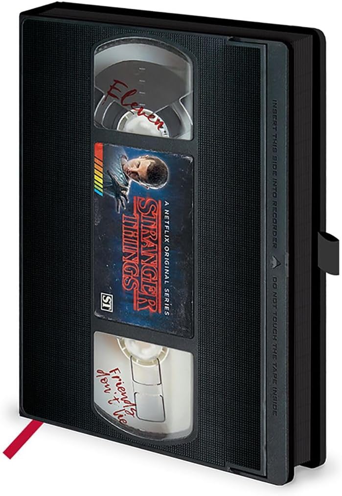 Stranger Things (VHS Season One) A5 Premium Notebook