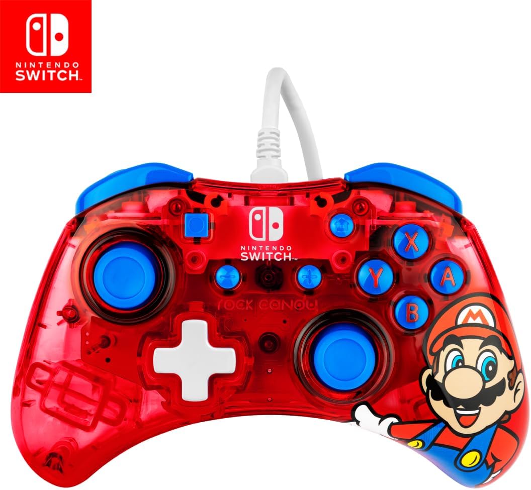 Rock Candy Wired Controller - Mario