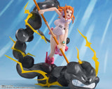 AMASHII NATIONS- One Piece Nami Lightning Blast Ver. Extra Battle Figure 17 cm One Piece Figuarts Zero