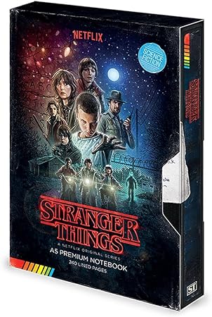 Stranger Things (VHS Season One) A5 Premium Notebook