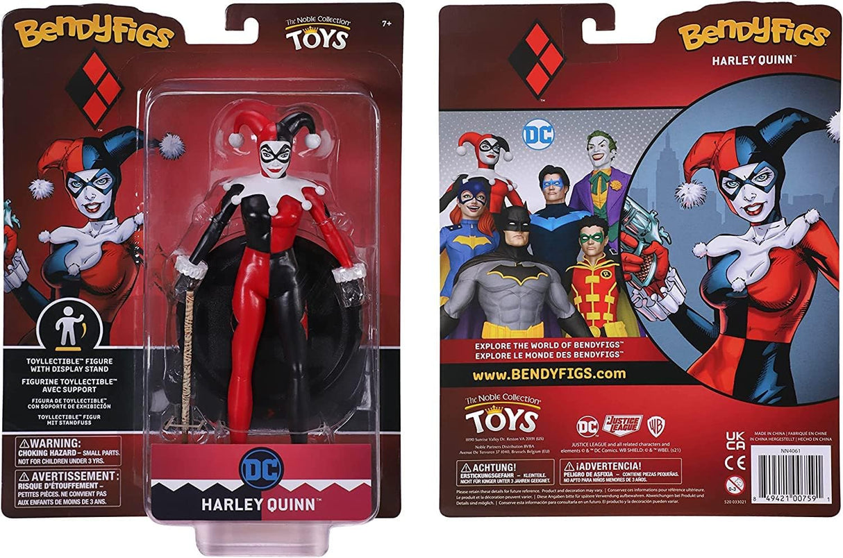 DC Comics: Harley Quinn Rebirth Bendyfig by The Noble Collection