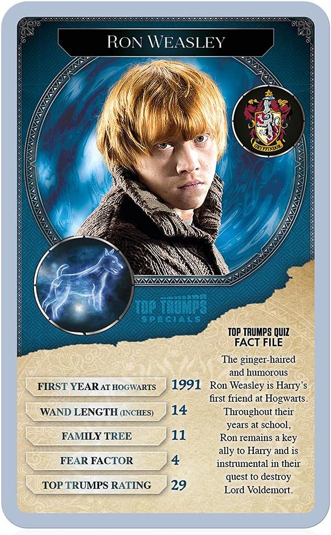 Top Trumps Harry Potter Greatest Witches and Wizards Card Game