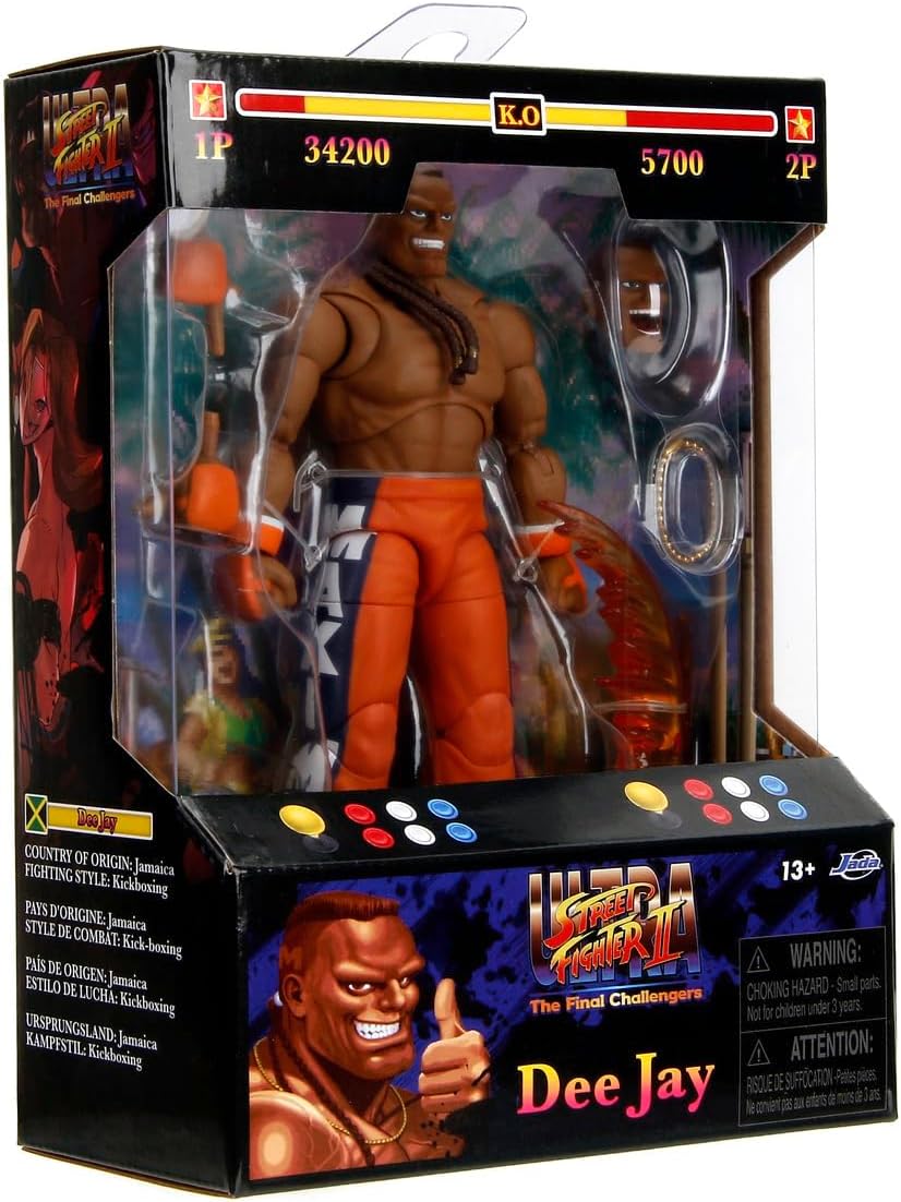 Deejay Street Fighter 6 Inch Deluxe Collector Figure