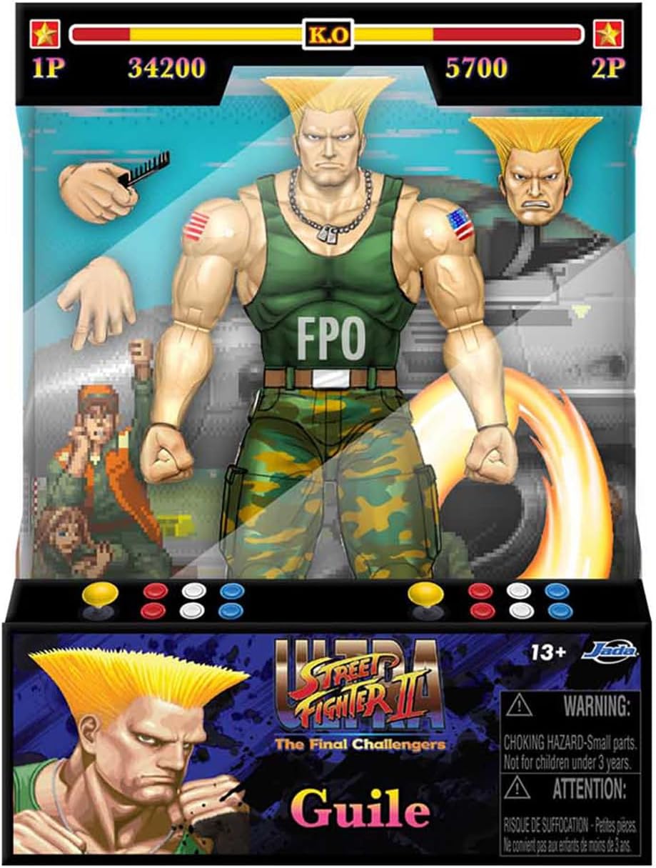 Guile Street Fighter 6 Deluxe Collector Figure