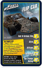 Top Trumps Special Fast and Furious Card Game