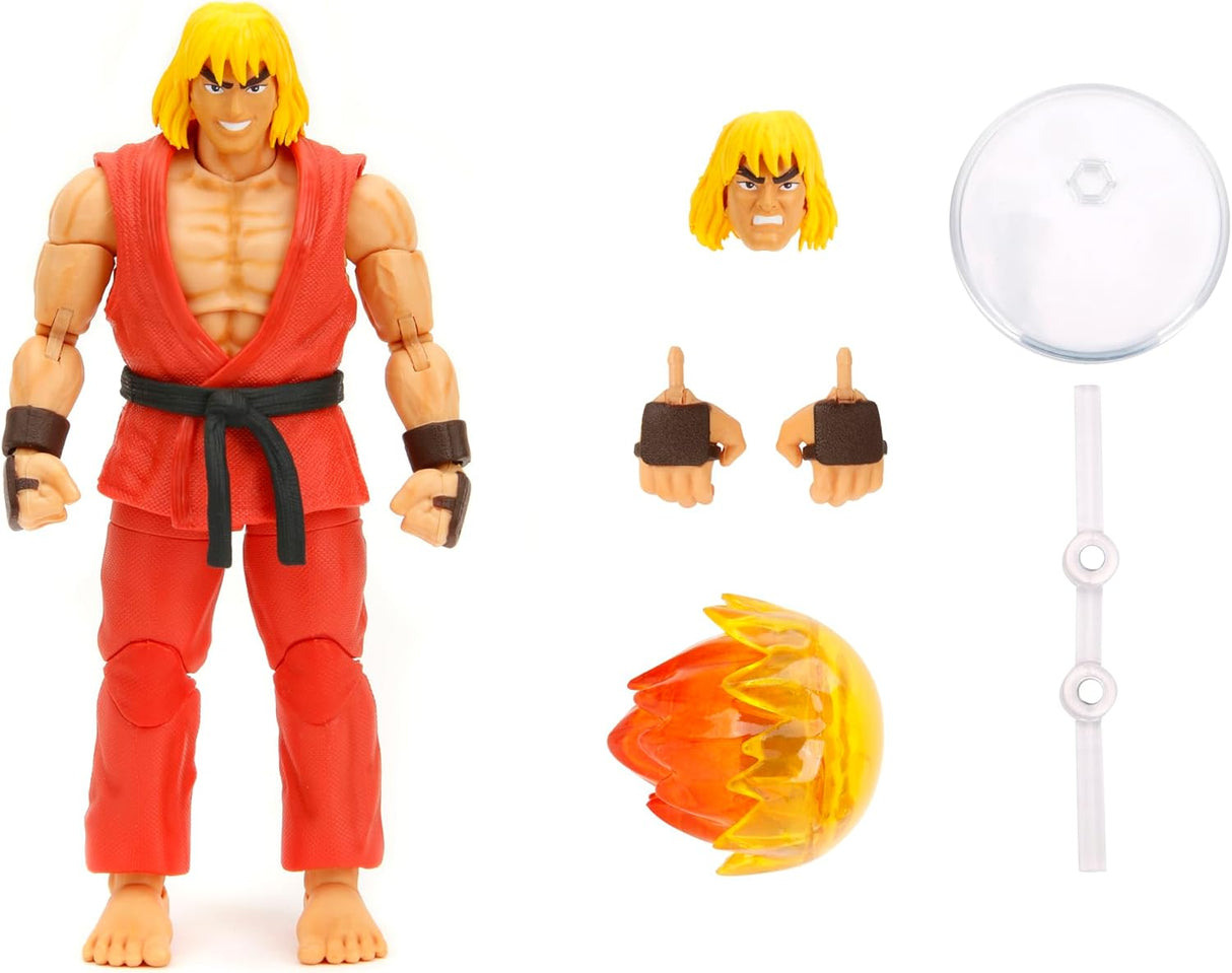 Jada KEN MASTERS STREET FIGHTER 6 DELUXE COLLECTOR ACTION FIGURE
