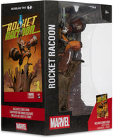 McFarlane Marvel Rocket Racoon 1:6th Scale Collectible with Scene (Rocket Racoon: A Chasing Tale #1