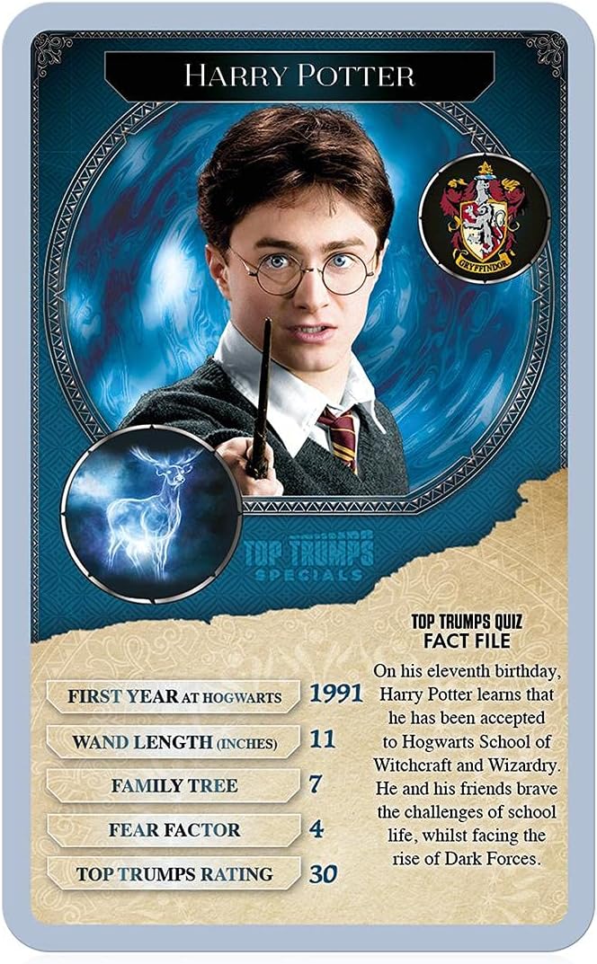 Top Trumps Harry Potter Greatest Witches and Wizards Card Game