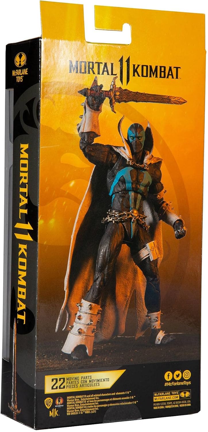 The McFarlane Toys Mortal Kombat Spawn (Lord Covenant) is a 7-inch (18 cm) scale action figure