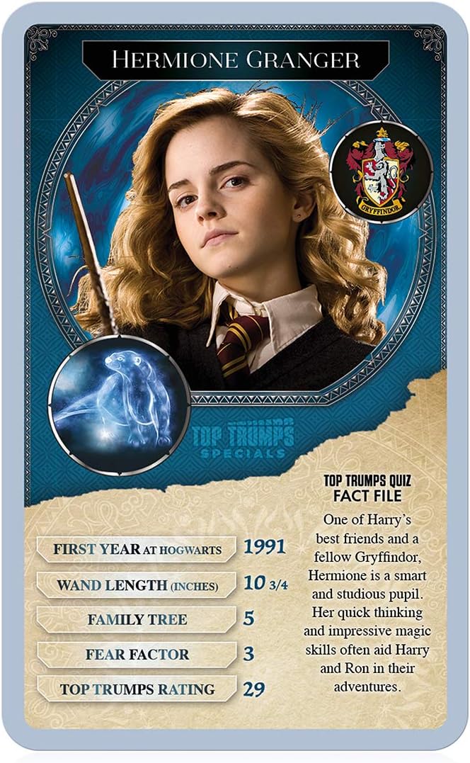Top Trumps Harry Potter Greatest Witches and Wizards Card Game