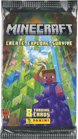 Minecraft Create Explore Survive Trading Card x18 Packs