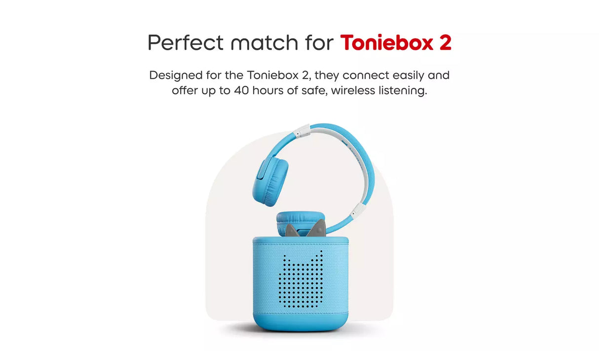 tonies Blue Bluetooth Headphones for Toniebox 2