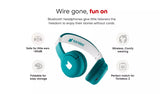 tonies Teal Bluetooth Headphones for Toniebox 2