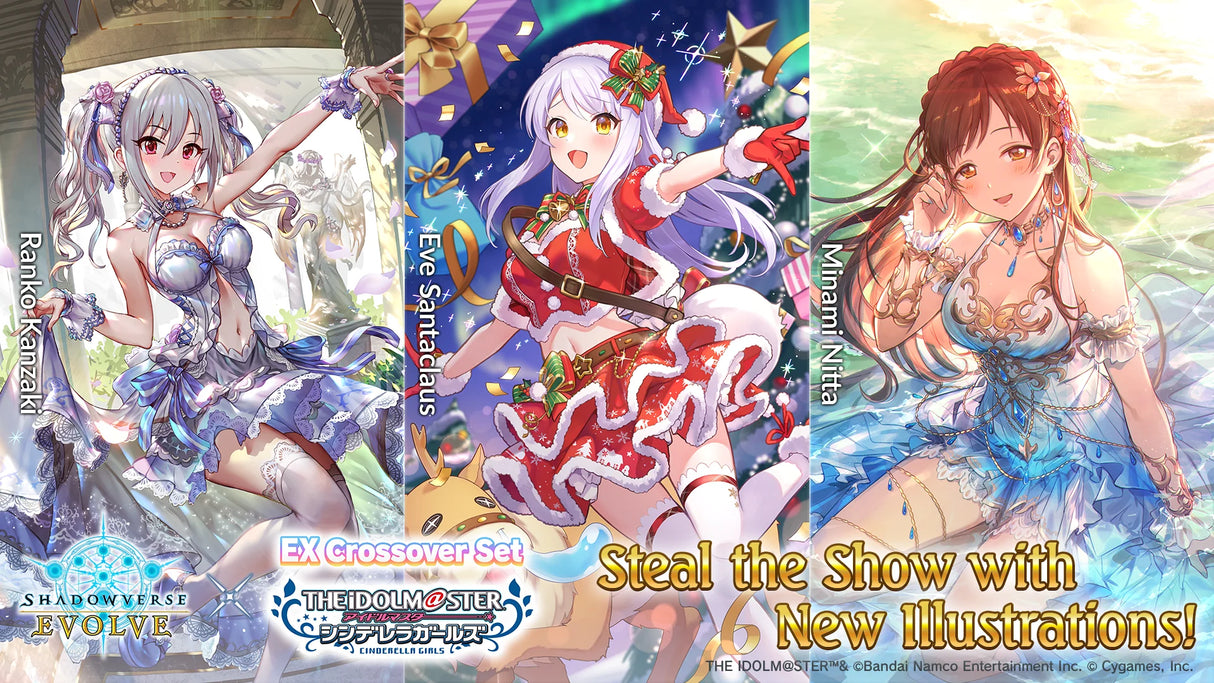 Shadowverse: Evolve - THE IDOLM@STER CINDERELLA GIRLS! EX Crossover Set (8 Count)