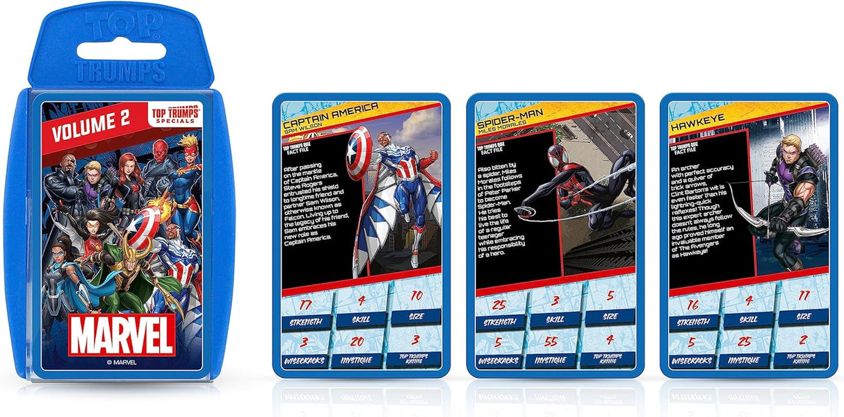 Top Trumps Marvel Universe Volume 2 Card Game