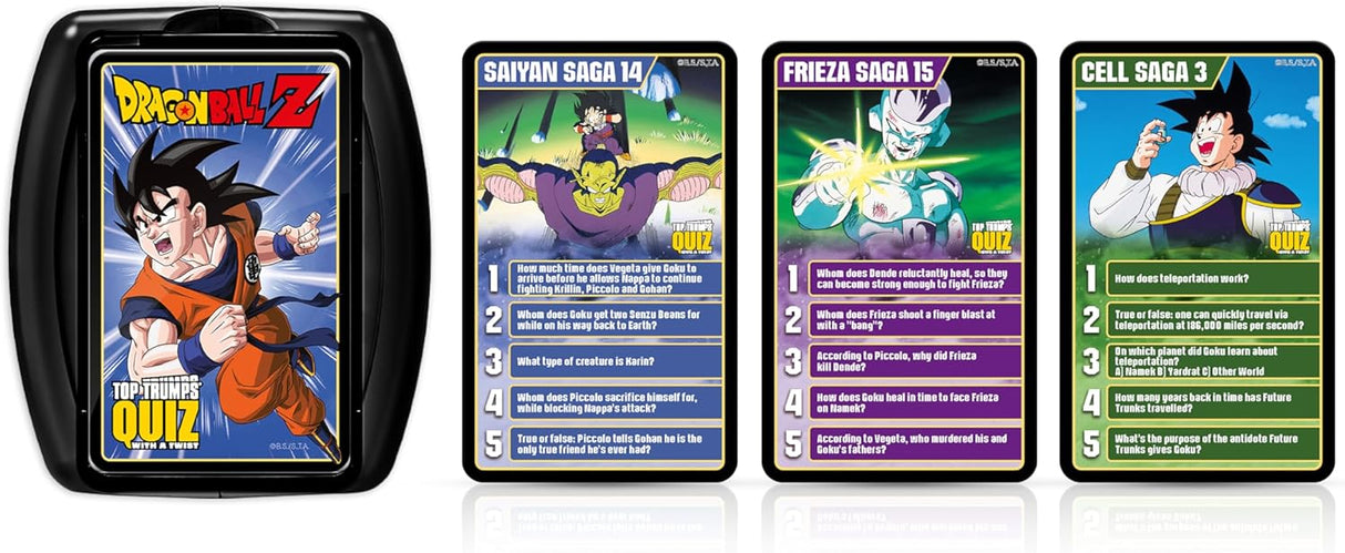 Top Trumps Dragon Ball Z Quiz Game, 500 Questions
