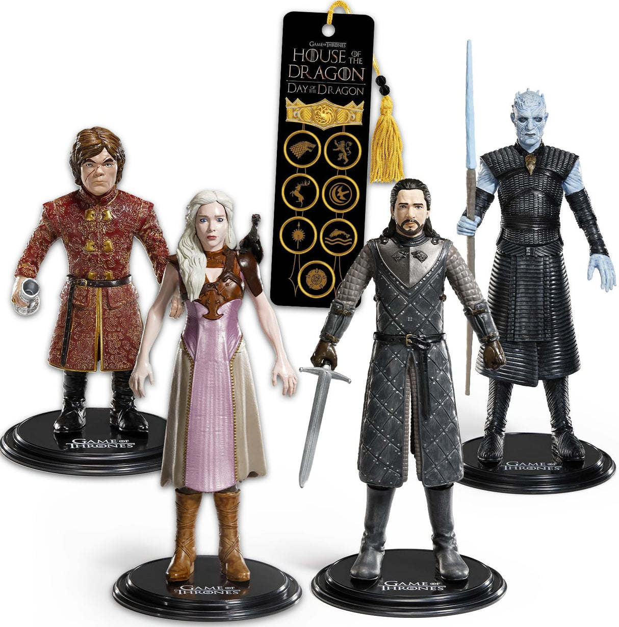 BendyFigs Game of Thrones Jon Snow- The Noble Collection