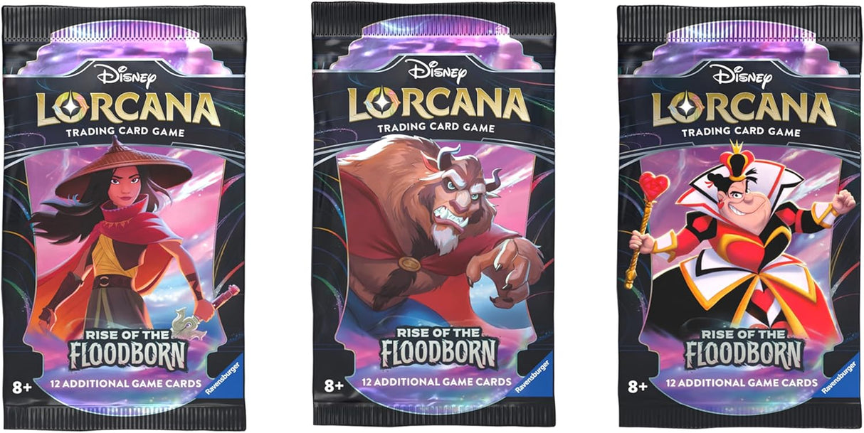 Ravensburger Disney Lorcana Trading Card Game: Rise of the Flood Shapes - Booster Box