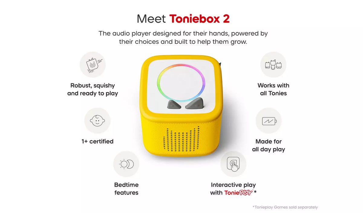 Tonies Pokemon Pikachu Audio Tonie Character with Toniebox 2