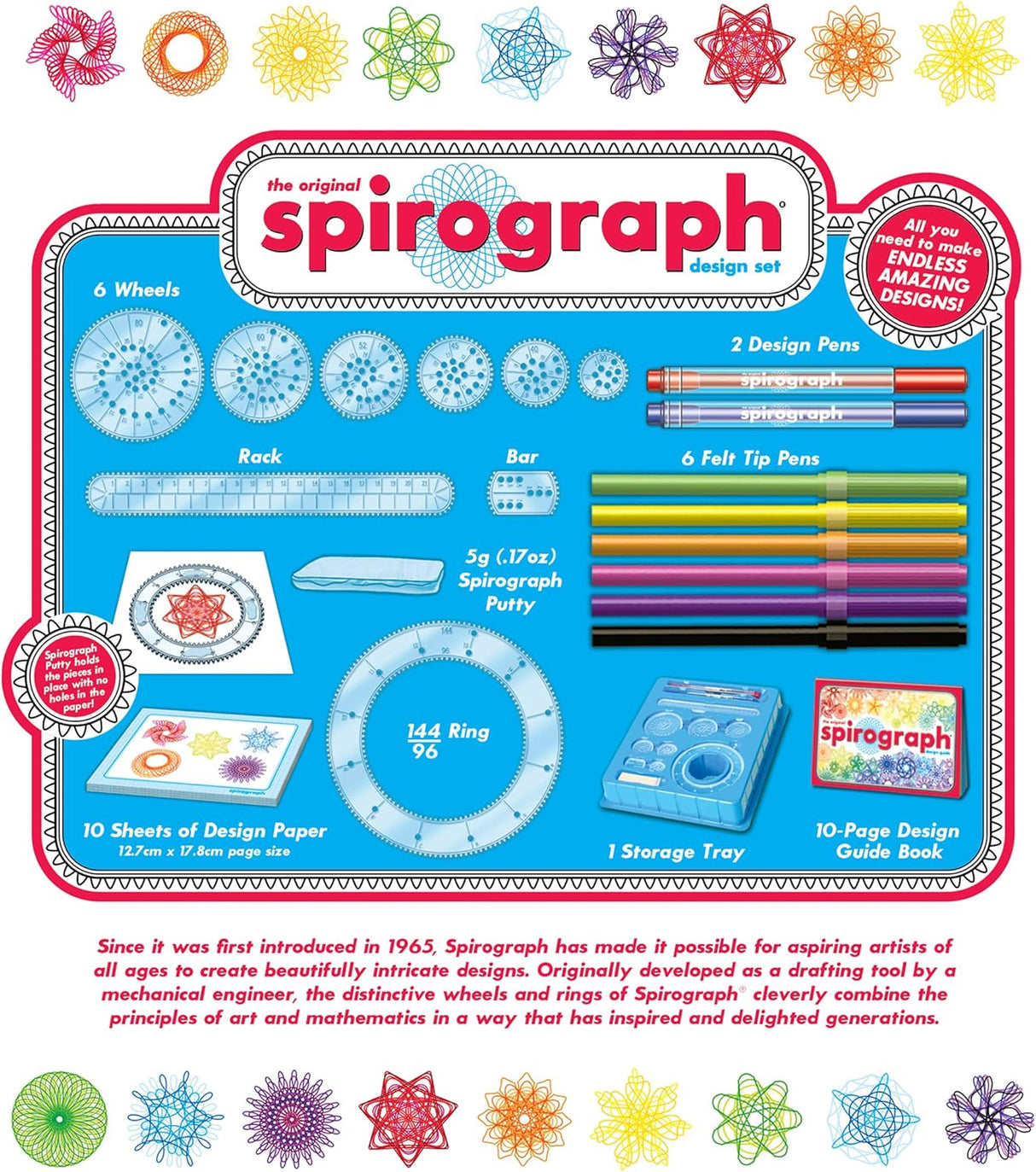 Spirograph Design Set Multicolour One Size