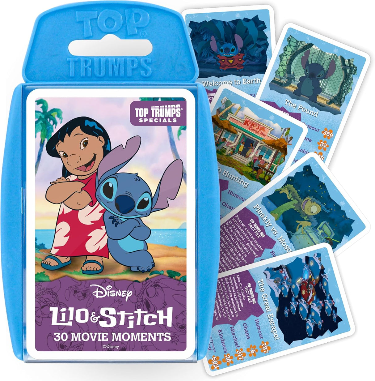 Lilo and Stitch Card Game Top Trumps Special