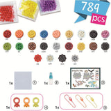 Aquabeads How to Train Your Dragon Craft Kit - Craft Kit for Kids Ages 4+ - 700 Beads with Tray  Sprayer & Keychains - Create Toothless  Hiccup & More