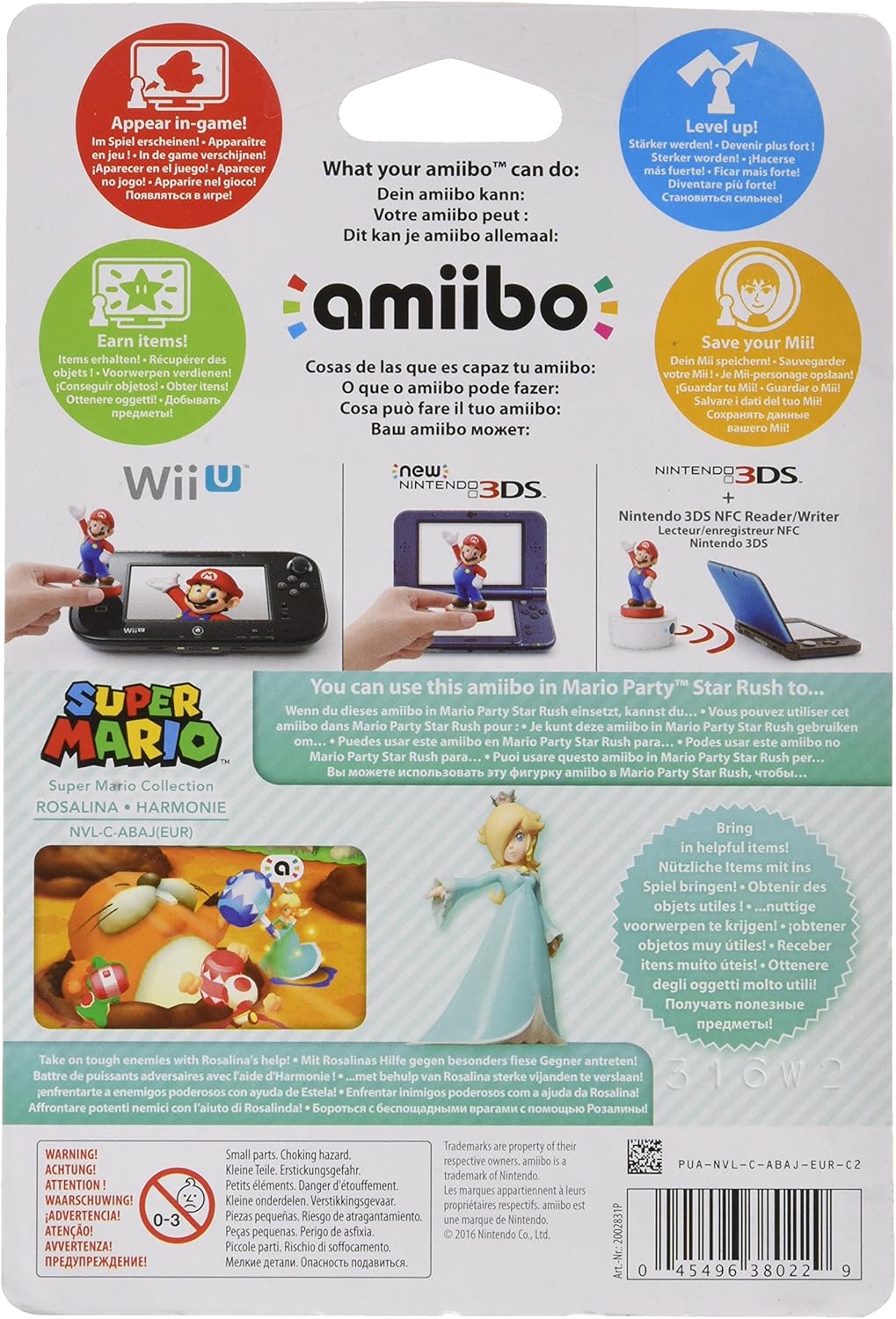 Rosalina amiibo - Super Mario Collection (Nintendo Wii U/Nintendo 3DS)