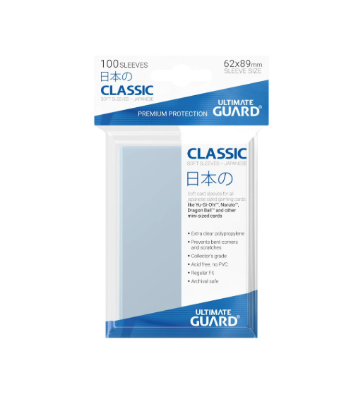 Ultimate Guard Classic Sleeves Japanese Size (100)